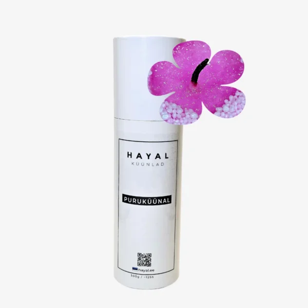 fuktsia puruküünal tuubis fuktsia värvi pulbriline küünal kinketuubis. Pulbeküünal kuid meie nimetame seda puruküünlaks