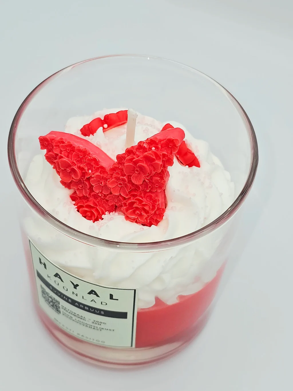 tekstuurküünal suvine arbuus tekstuurküünal suvine arbuus, arbuusi lõhnaline kookosküünal