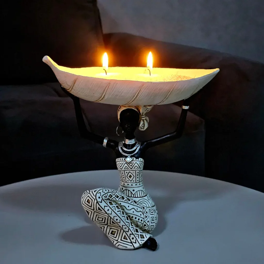 Küünla anum Küünla anum pulberküünla põletamiseks