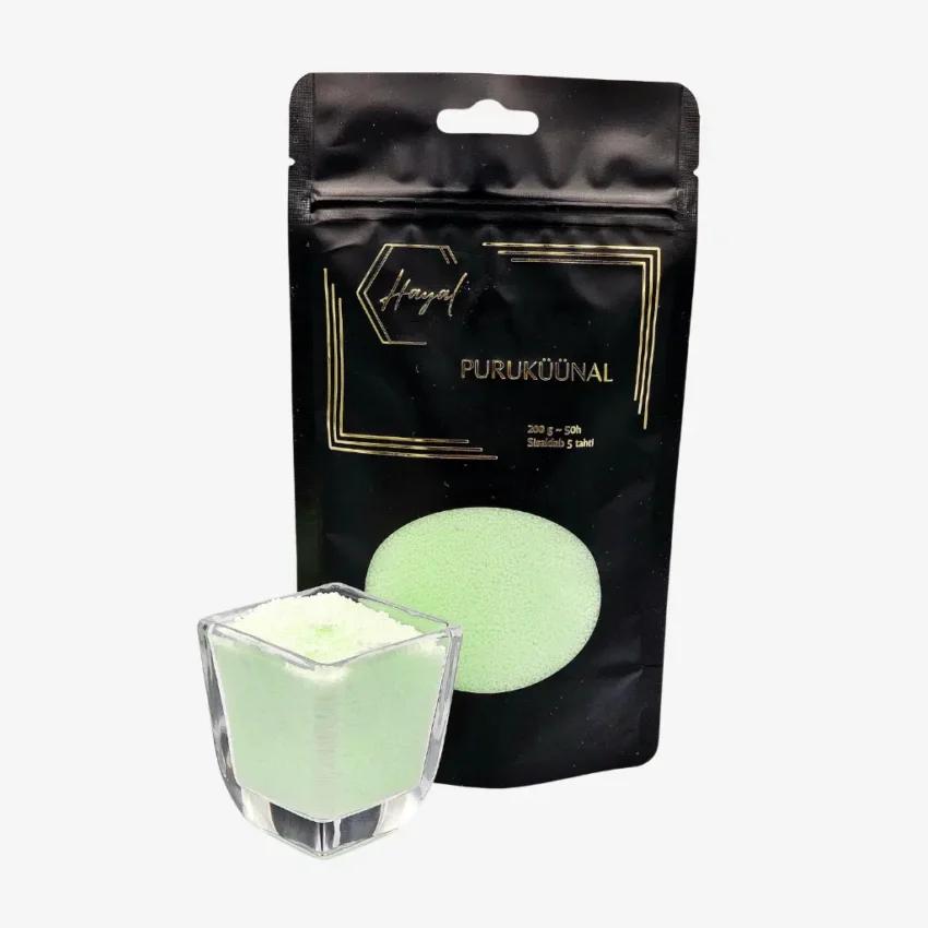 puruküünal täitepakk Pistaatsia roheline Värviline pulberküünal erinevateks sündmusteks.