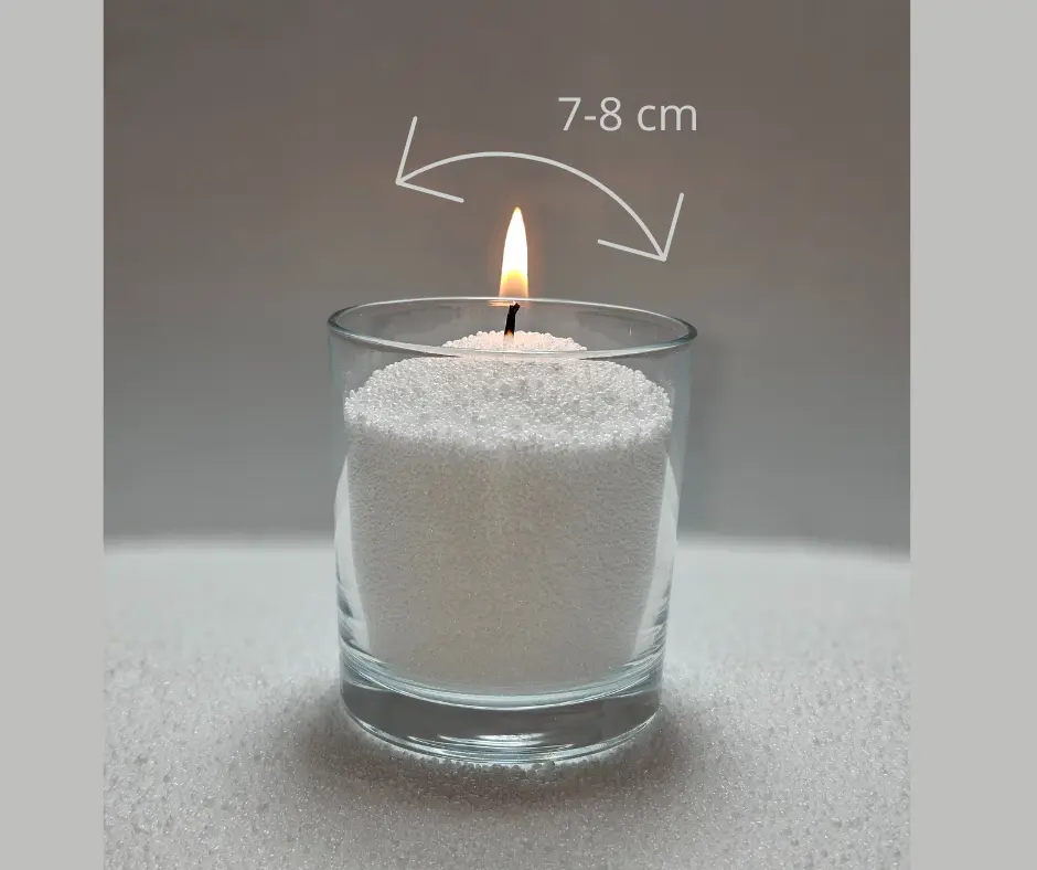 Puruküünla tahi kasutamine Küünlatahid 7-8 cm anumale