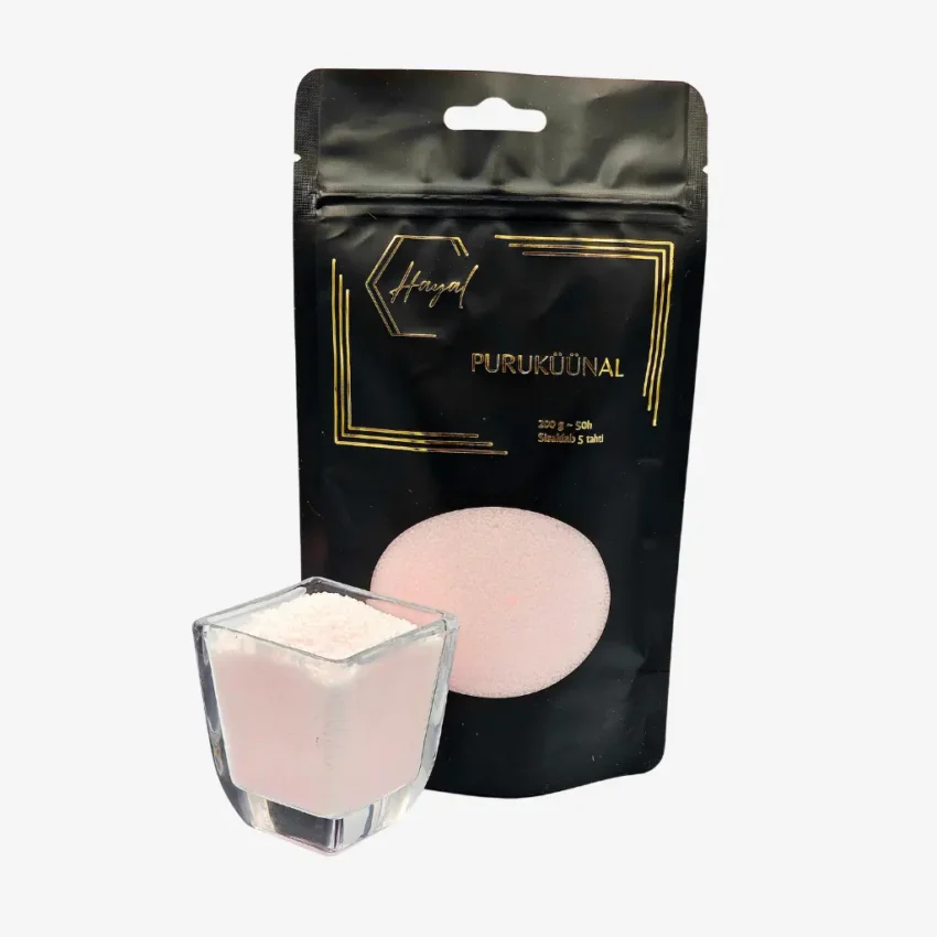 puruküünal täitepakk Soe Roosa Looduslik Värviline puruküünal. Lõhnatu küünal