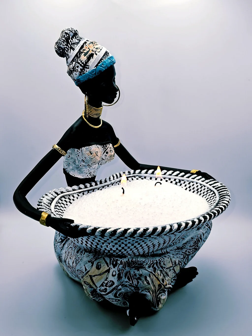 küünla anum queen of balance küünla anum pulberküünalde põletamiseks